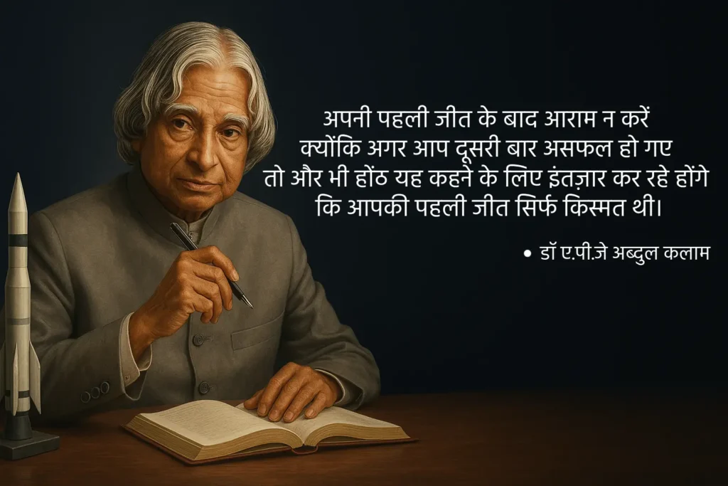 Inspirational Quote by APJ Abdul Kalam